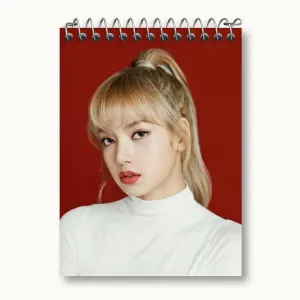 دفتر یادداشت لیسا بلک پینک Black Pink