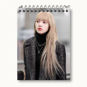 دفتر یادداشت لیسا بلک پینک Black Pink