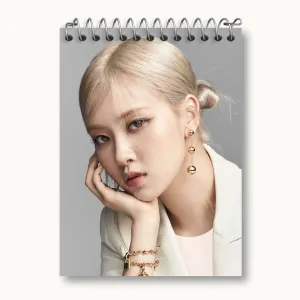 دفتر یادداشت رزی بلک پینک Black Pink