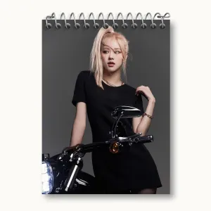دفتر یادداشت رزی بلک پینک Black Pink