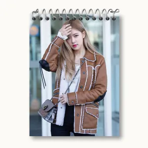 دفتر یادداشت رزی بلک پینک Black Pink