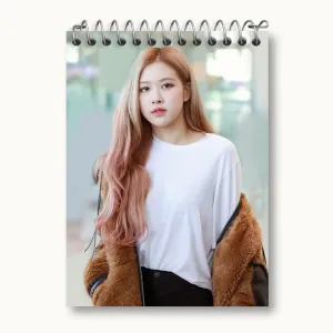 دفتر یادداشت رزی بلک پینک Black Pink