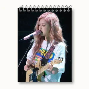 دفتر یادداشت رزی بلک پینک Black Pink