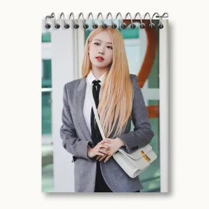 دفتر یادداشت رزی بلک پینک Black Pink