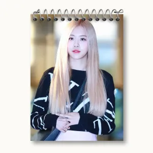 دفتر یادداشت رزی بلک پینک Black Pink