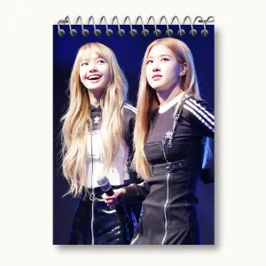 دفتر یادداشت گروه بلک پینک Black Pink