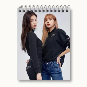 دفتر یادداشت گروه بلک پینک Black Pink