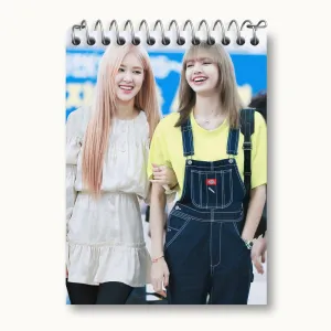 دفتر یادداشت گروه بلک پینک Black Pink