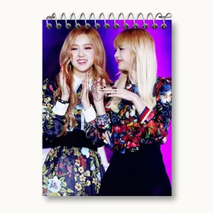 دفتر یادداشت گروه بلک پینک Black Pink