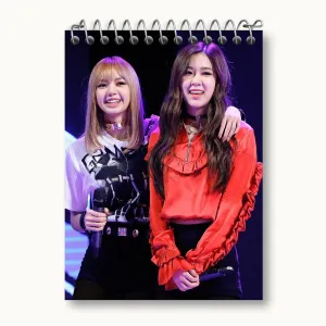 دفتر یادداشت گروه بلک پینک Black Pink