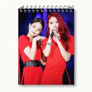 دفتر یادداشت گروه بلک پینک Black Pink