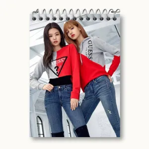 دفتر یادداشت گروه بلک پینک Black Pink