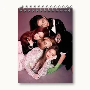 دفتر یادداشت گروه بلک پینک Black Pink