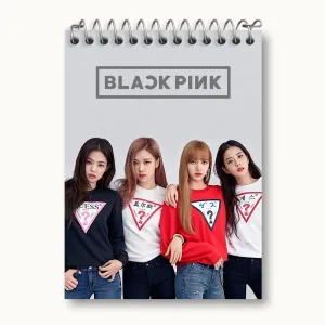 دفتر یادداشت گروه بلک پینک Black Pink