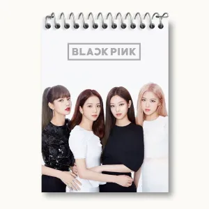 دفتر یادداشت گروه بلک پینک Black Pink