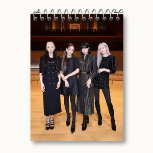 دفتر یادداشت گروه بلک پینک Black Pink