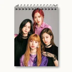 دفتر یادداشت گروه بلک پینک Black Pink