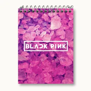 دفتر یادداشت گروه بلک پینک Black Pink