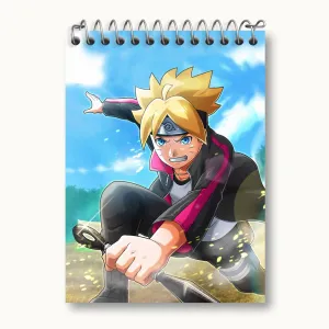 دفتر یادداشت بوروتو اوزوماکی انیمه بوروتو Boruto