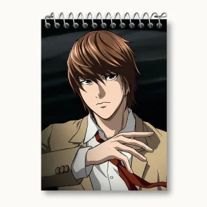 دفتر یادداشت لایت یاگامی انیمه دفترچه مرگ Death Note
