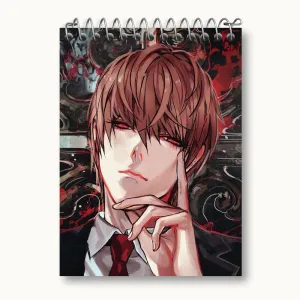 دفتر یادداشت لایت یاگامی انیمه دفترچه مرگ Death Note