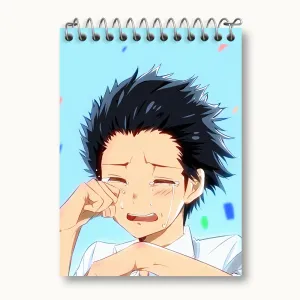 دفتر یادداشت شویا ایشیدا انیمه سایلنت ویس A Silent Voice