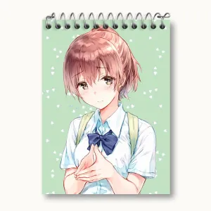 دفتر یادداشت شوکو نیشیمیا انیمه سایلنت ویس A Silent Voice