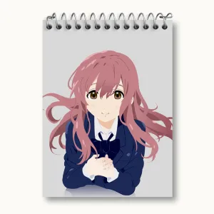 دفتر یادداشت شوکو نیشیمیا انیمه سایلنت ویس A Silent Voice