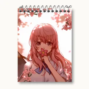 دفتر یادداشت شوکو نیشیمیا انیمه سایلنت ویس A Silent Voice