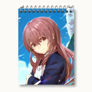 دفتر یادداشت شوکو نیشیمیا انیمه سایلنت ویس A Silent Voice