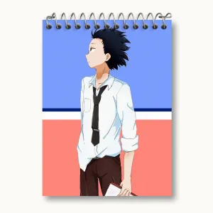 دفتر یادداشت شویا ایشیدا انیمه سایلنت ویس A Silent Voice