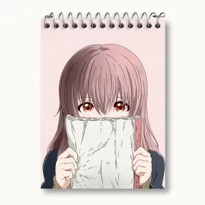 دفتر یادداشت شوکو نیشیمیا انیمه سایلنت ویس A Silent Voice