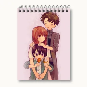 دفتر یادداشت شوکو و یوزورو نیشیمیا و شویا ایشیدا انیمه سایلنت ویس A Silent Voice