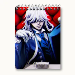 دفتر یادداشت اندرتیکر انیمه خادم سیاه Black Butler