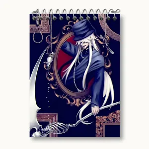 دفتر یادداشت اندرتیکر انیمه خادم سیاه Black Butler