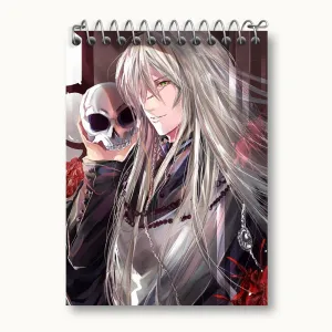 دفتر یادداشت اندرتیکر انیمه خادم سیاه Black Butler