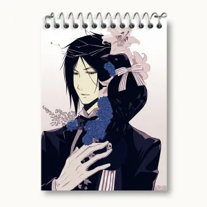 دفتر یادداشت سباستین انیمه خادم سیاه Black Butler