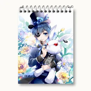 دفتر یادداشت شیل انیمه خادم سیاه Black Butler