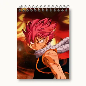 دفتر یادداشت ناتسو انیمه فری تیل Fairy Tail