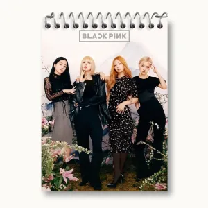دفتر یادداشت گروه بلک پینک Black Pink