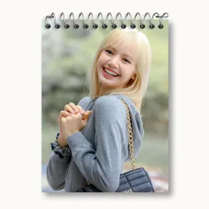 دفتر یادداشت لیسا گروه بلک پینک Black Pink