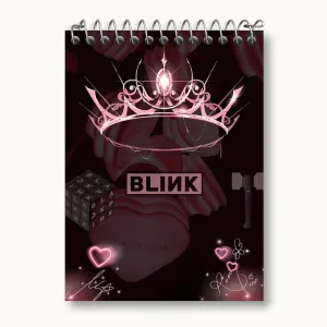 دفتر یادداشت گروه بلک پینک Black Pink