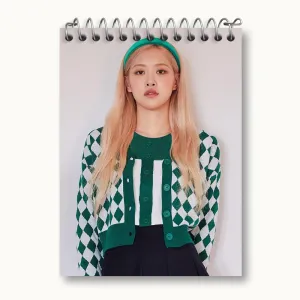 دفتر یادداشت رزی گروه بلک پینک Black Pink