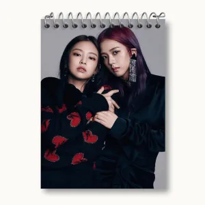 دفتر یادداشت جنی و جیسو گروه بلک پینک Black Pink