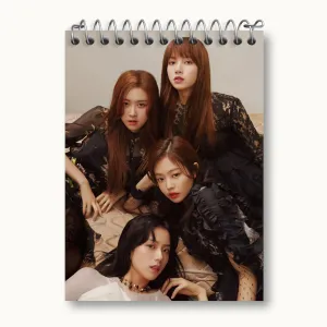 دفتر یادداشت گروه بلک پینک Black Pink
