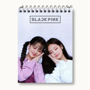 دفتر یادداشت جنی و جیسو گروه بلک پینک Black Pink