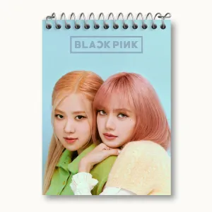دفتر یادداشت لیسا و رزی گروه بلک پینک Black Pink