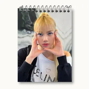 دفتر یادداشت لیسا گروه بلک پینک Black Pink