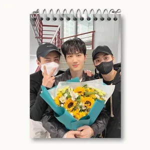 دفتر یادداشت سهون و سوهو و شیومین گروه اکسو EXO