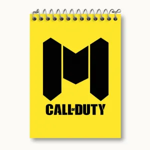 دفتر یادداشت Call Of Duty